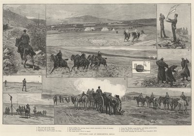 Artillery Camp at Okehampton, Devon by William Barnes Wollen